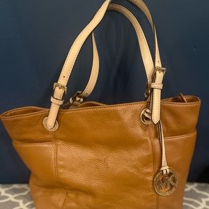 Michael Kors Leather Tote Bag